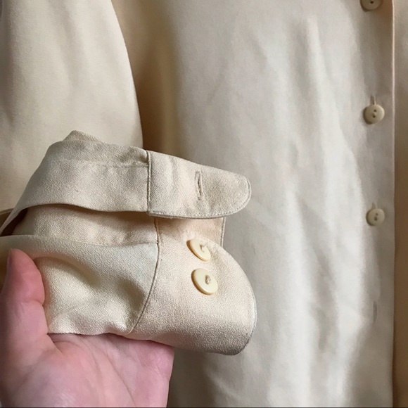 Studio 121 Silk Button Down Top* - Picture 4 of 8